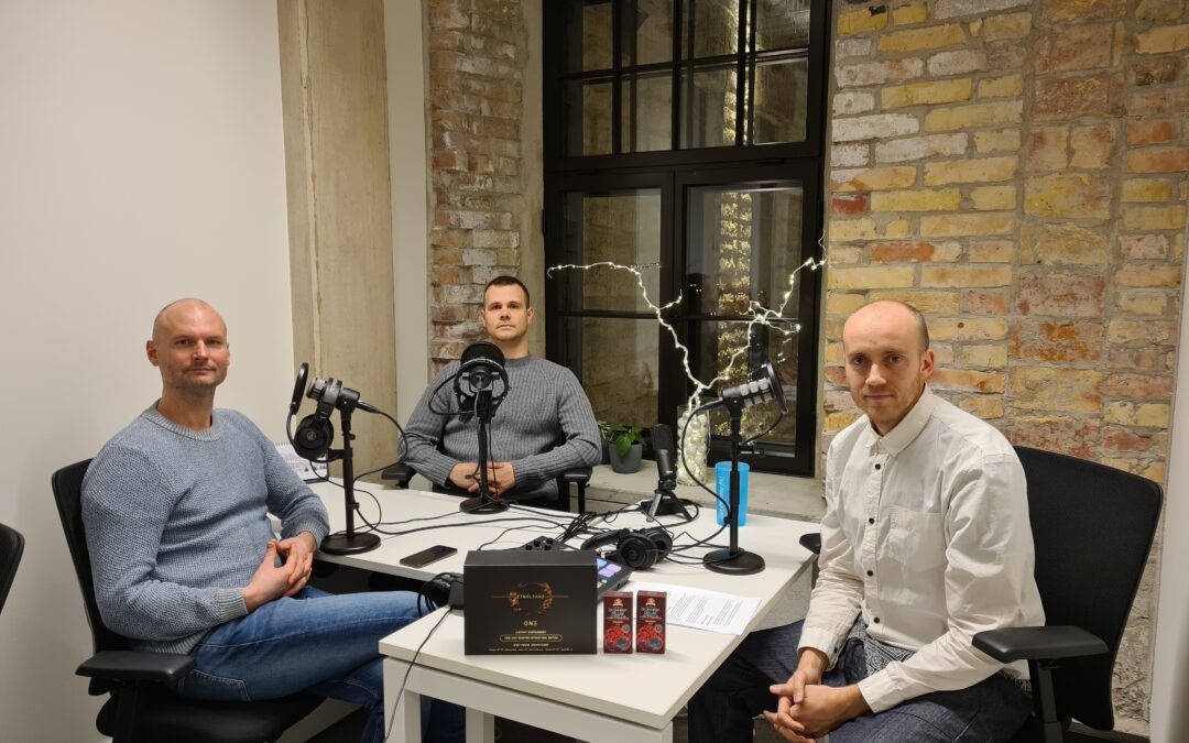 Ausad mehed podcast Sven, Marius ja Chris