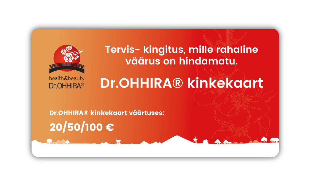 dr.ohhira kinkekaart